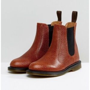 Dr Martens Kensington Flora Chestnut Chelsea Boots Women’s Size 8
